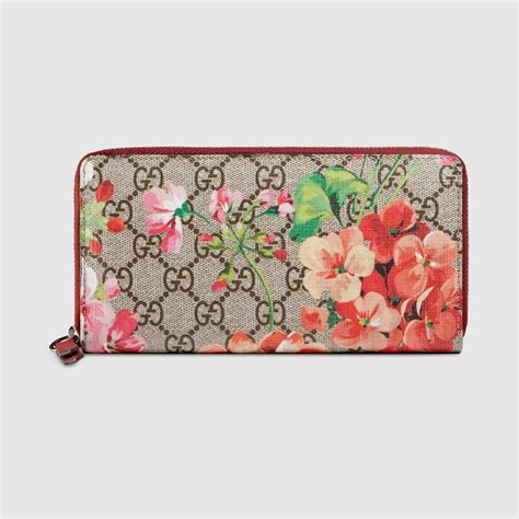 gucci linea a tote blooms|gucci bloom zip long wallet.